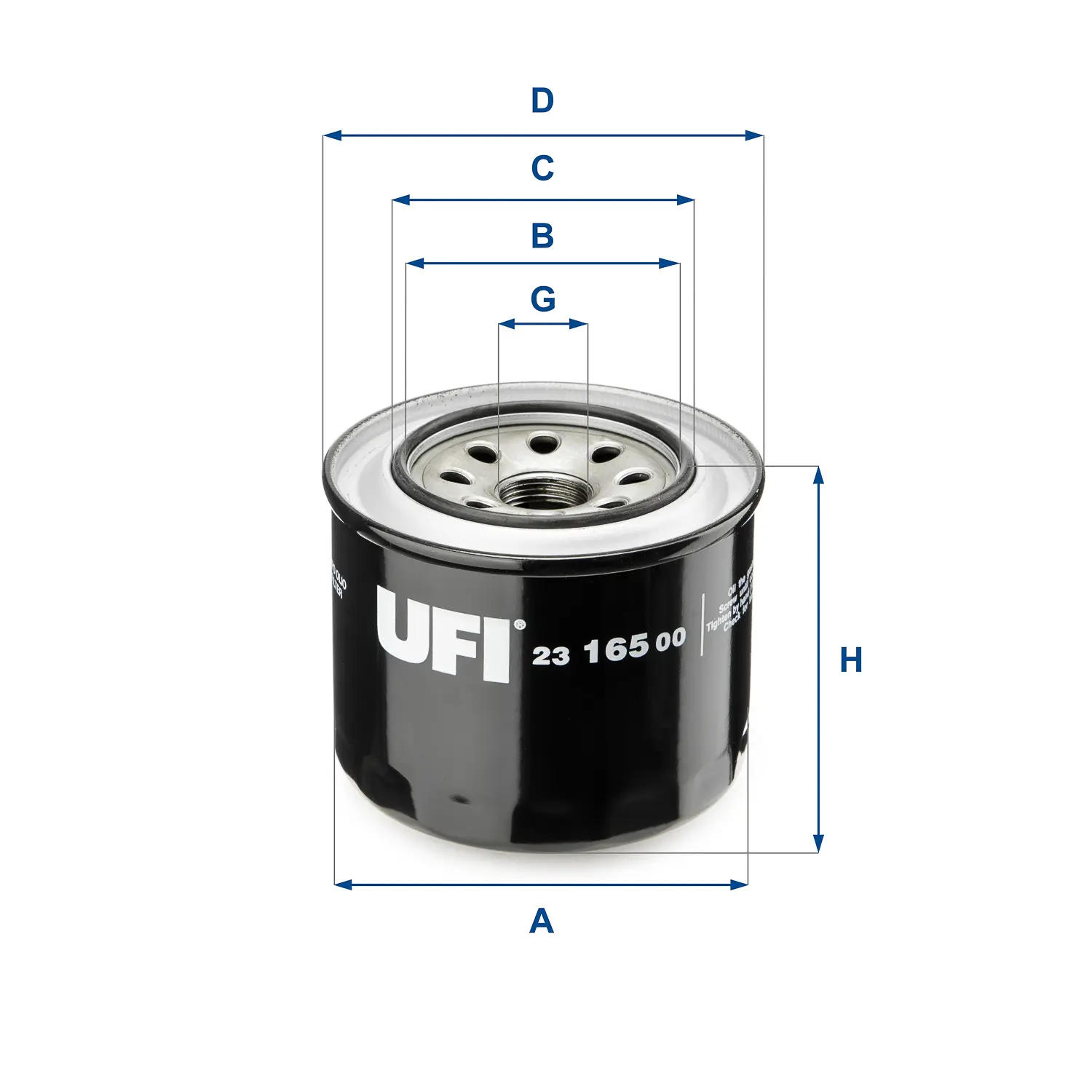 Маслен филтър UFI