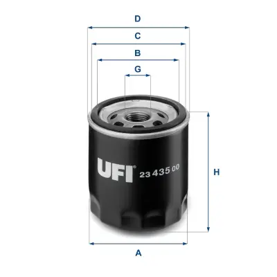 Маслен филтър UFI