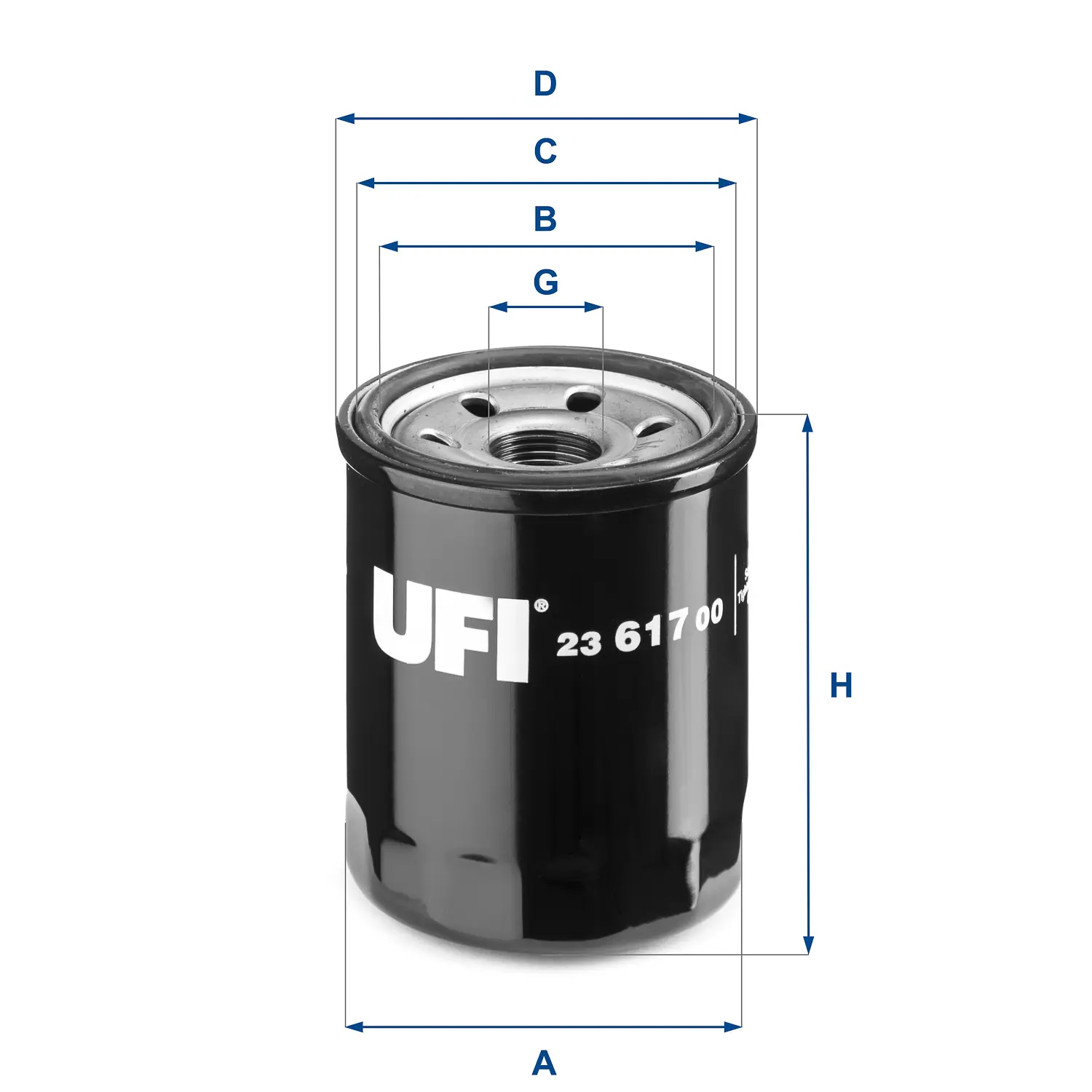 Маслен филтър UFI