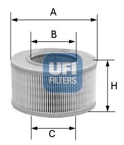 Въздушен филтър UFI