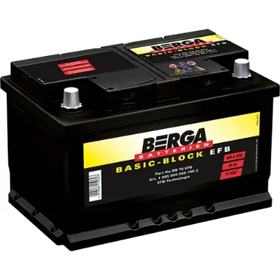 Стартов акумулатор BERGA