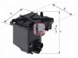 ➡️ Горивен филтър за Citroen XSARA PICASSO (N68) 1.6 HDi ➡️ AutoProfi.BG ®