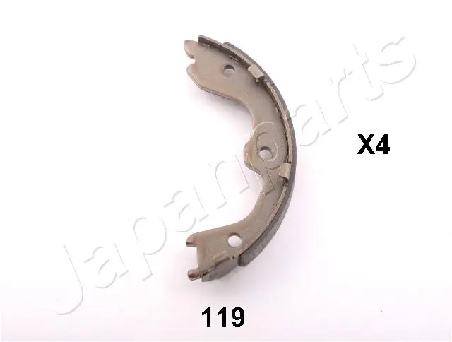 Комплект спирачна челюст, ръчна спирачка JAPANPARTS