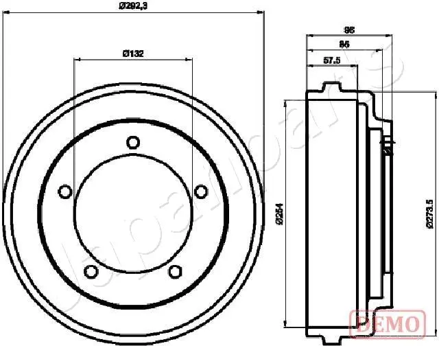 Спирачен барабан JAPANPARTS