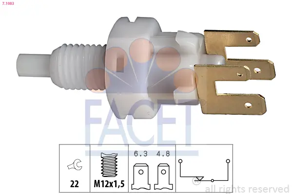 Ключ за спирачните светлини FACET