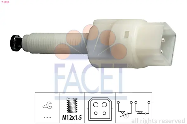 Ключ за спирачните светлини FACET