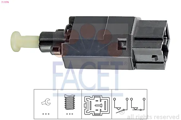 Ключ за спирачните светлини FACET