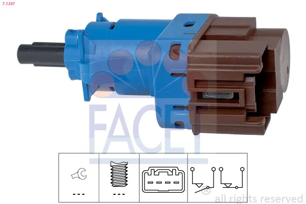 Ключ за спирачните светлини FACET