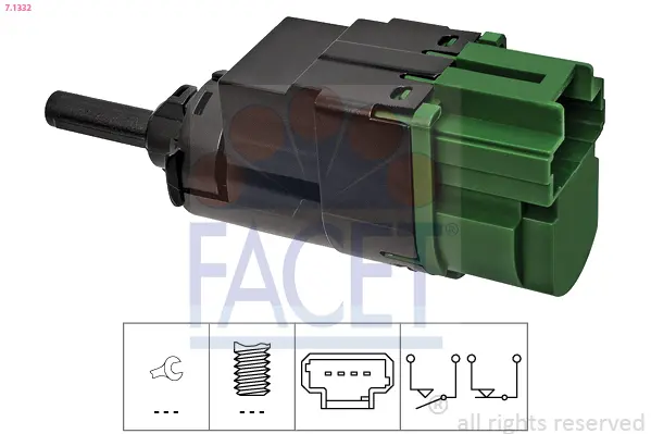 Ключ за спирачните светлини FACET