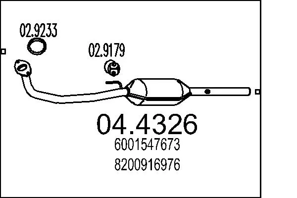 Катализатор MTS