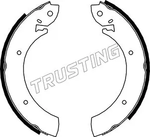 Комплект спирачна челюст TRUSTING