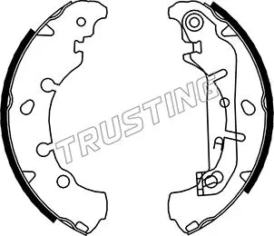 Комплект спирачна челюст TRUSTING