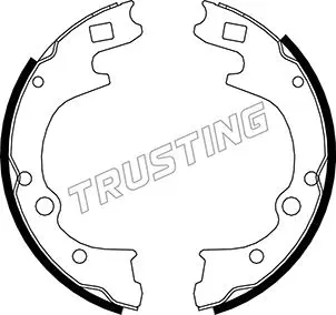 Комплект спирачна челюст TRUSTING