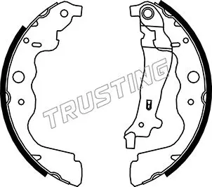 Комплект спирачна челюст TRUSTING