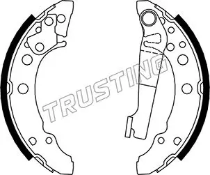 Комплект спирачна челюст TRUSTING