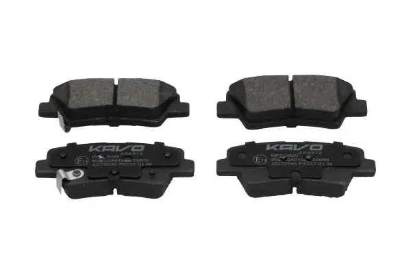 Комплект спирачно феродо, дискови спирачки KAVO PARTS