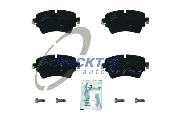 Комплект спирачно феродо, дискови спирачки TRUCKTEC AUTOMOTIVE