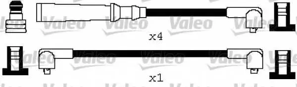 Комплект запалителеи кабели VALEO