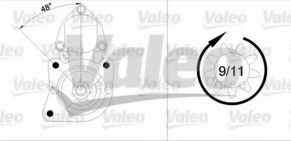 Стартер VALEO
