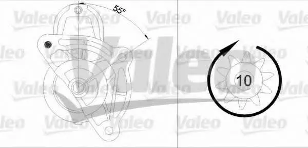 Стартер VALEO