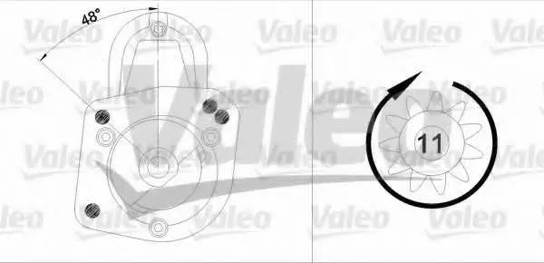 Стартер VALEO