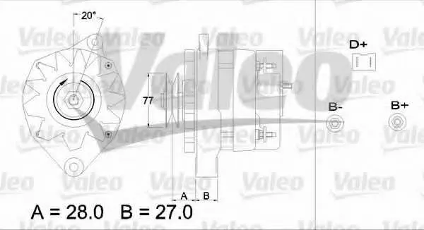 Генератор VALEO