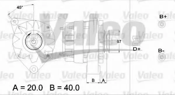 Генератор VALEO