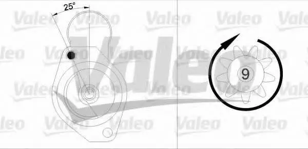 Стартер VALEO