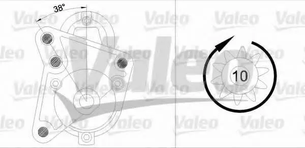Стартер VALEO