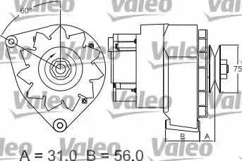 Генератор VALEO 436121