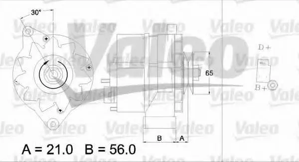 Генератор VALEO