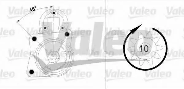 Стартер VALEO