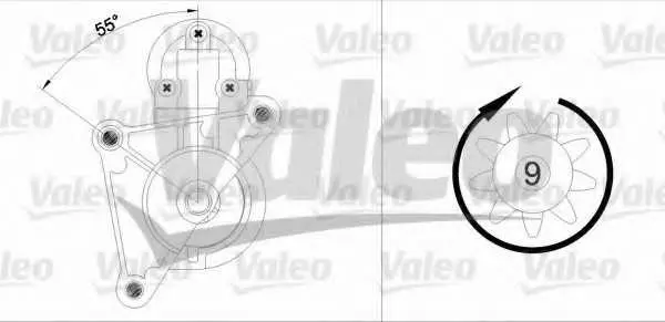 Стартер VALEO