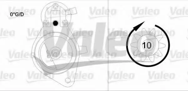 Стартер VALEO