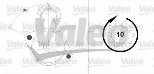 Стартер VALEO
