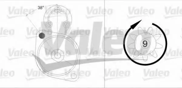 Стартер VALEO