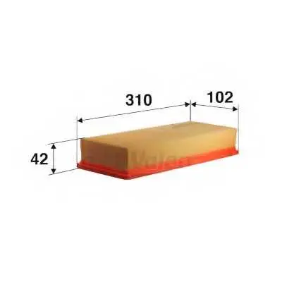 Въздушен филтър VALEO 585002