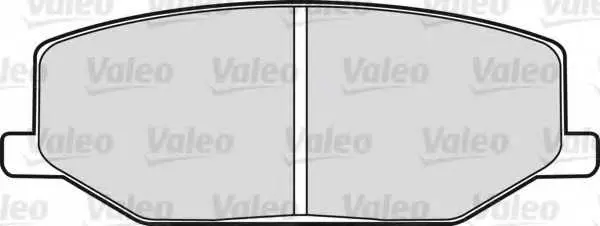 Комплект спирачно феродо, дискови спирачки VALEO