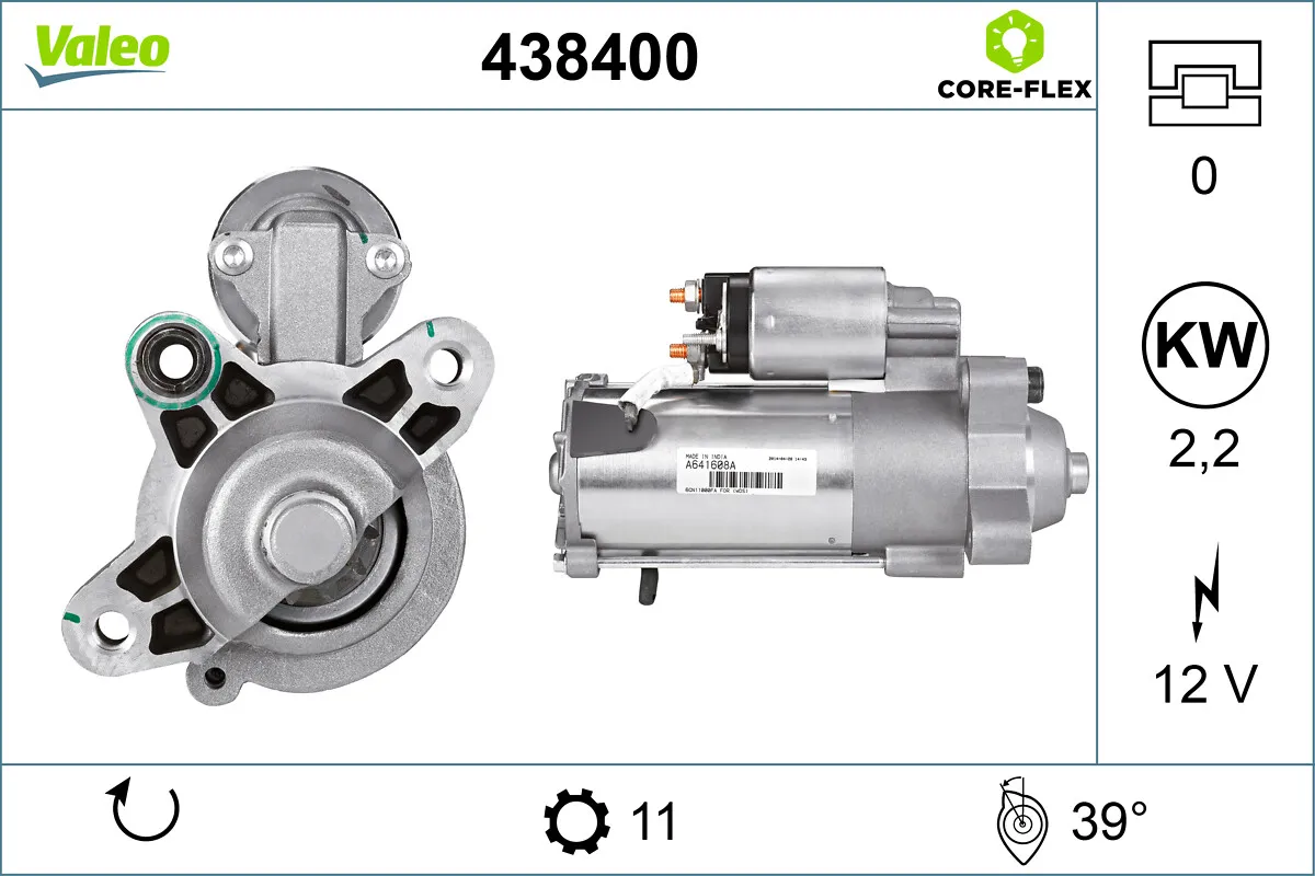 Стартер VALEO 438400