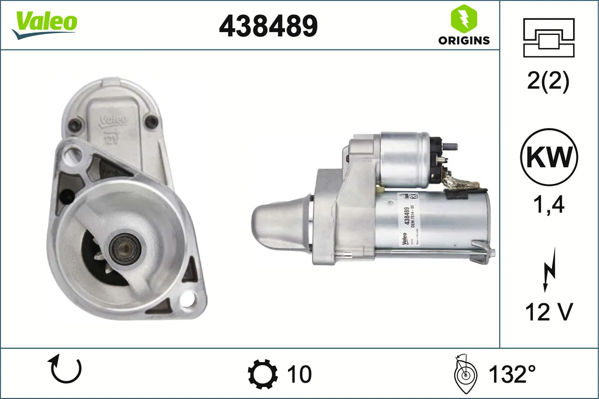 Стартер VALEO 438489
