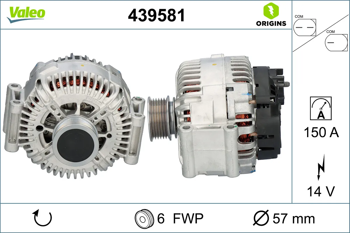 Генератор VALEO 439581