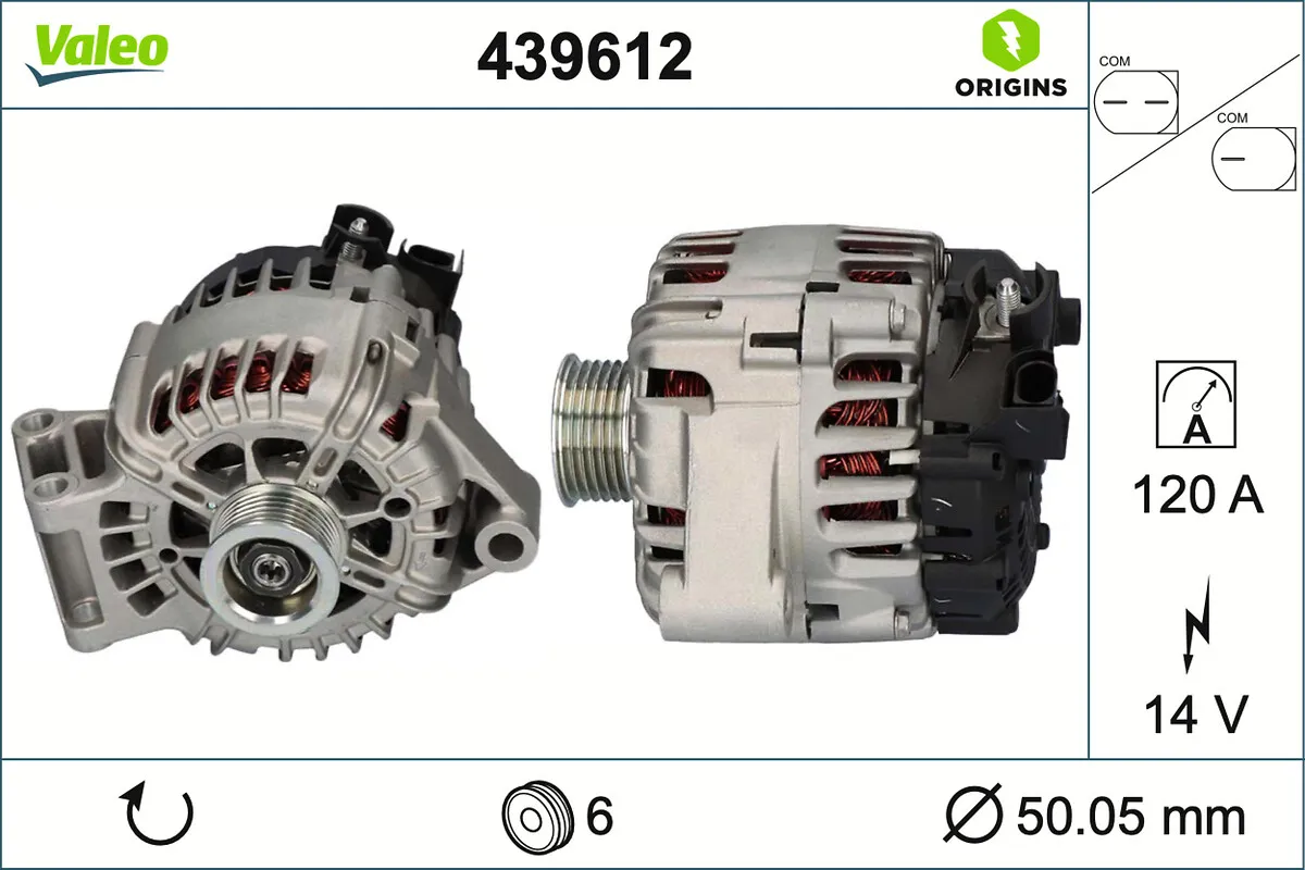 Генератор VALEO 439612