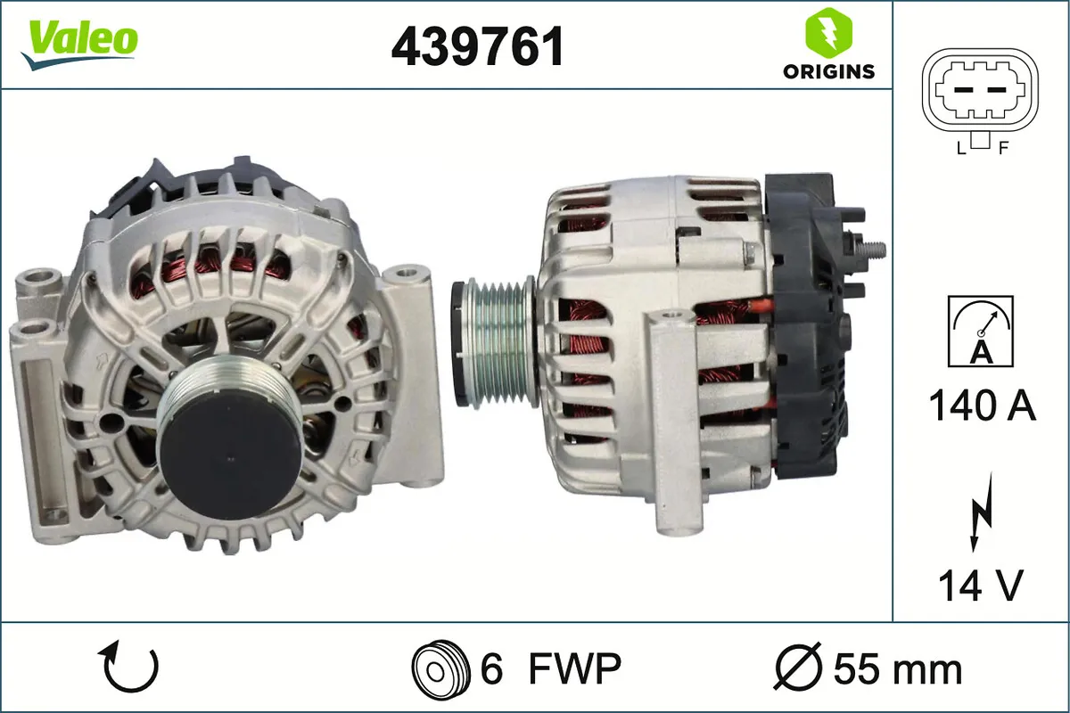 Генератор VALEO 439761