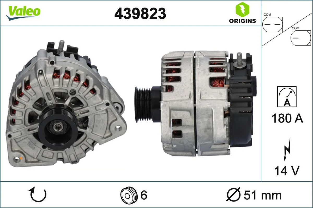 Генератор VALEO 439823