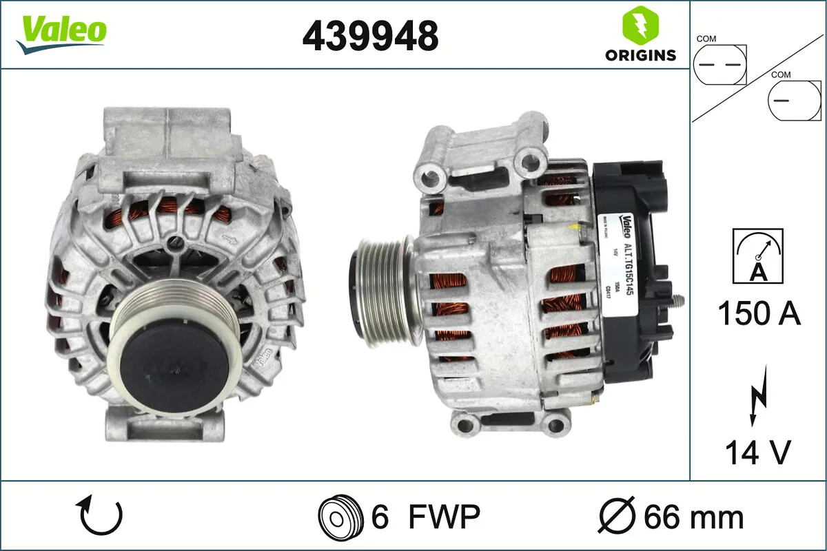 Генератор VALEO 439948