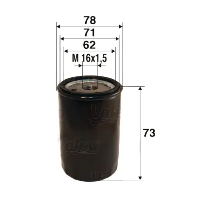 Маслен филтър VALEO
