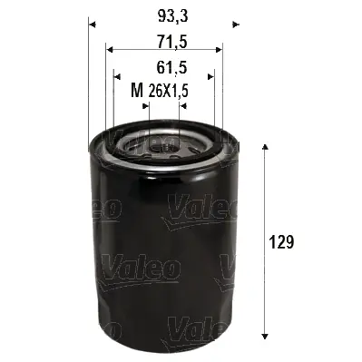 Маслен филтър VALEO 586095