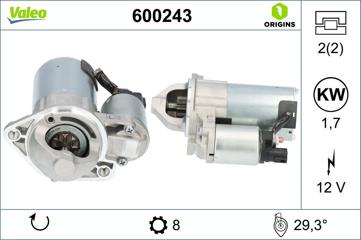 Стартер VALEO 600243