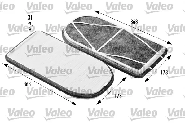 Филтър купе (поленов филтър) VALEO