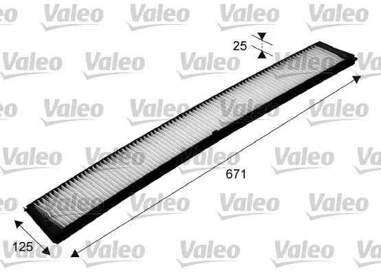 Филтър купе (поленов филтър) VALEO